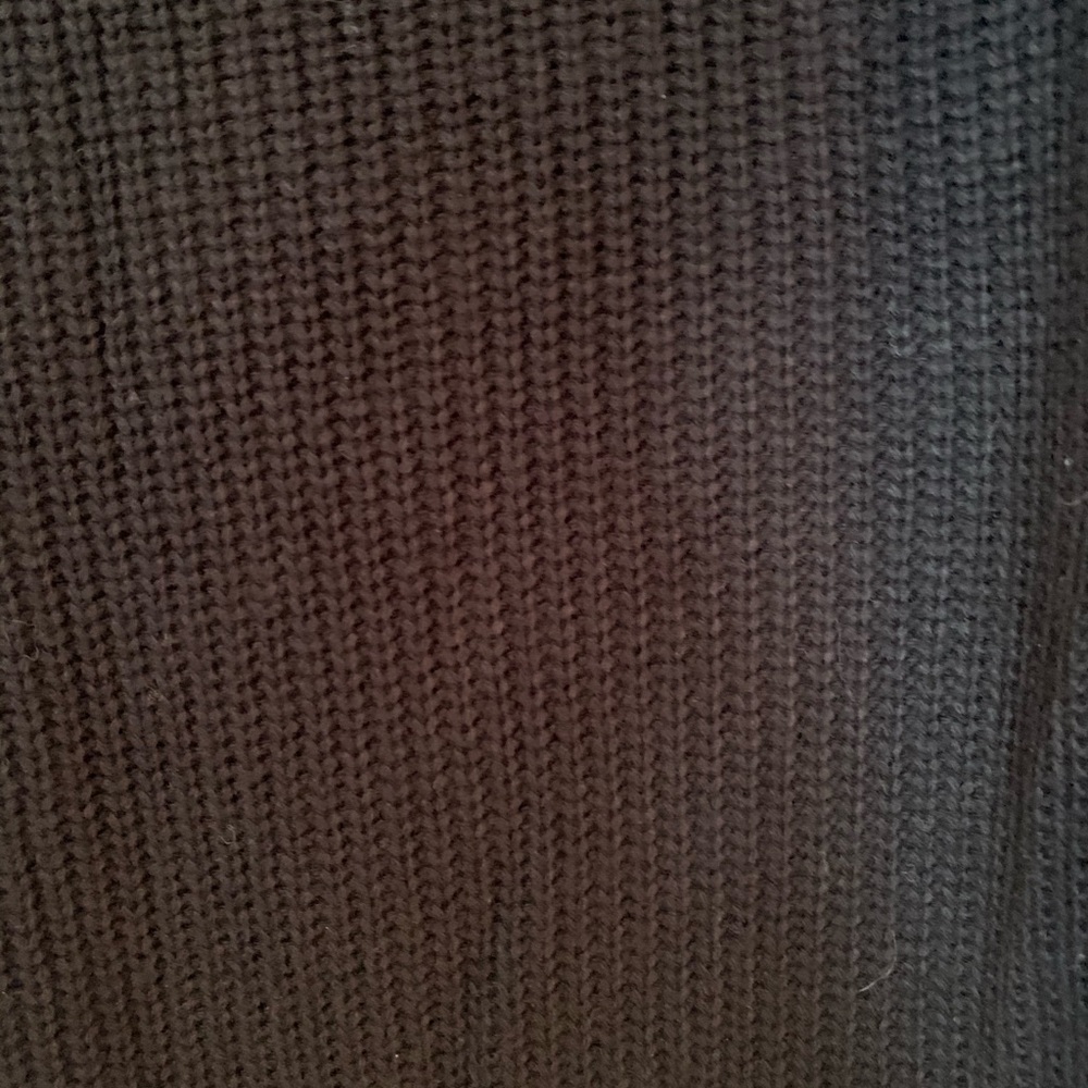 Willow & Clay black sweater w/ back lace up detail - Picture 6 of 7